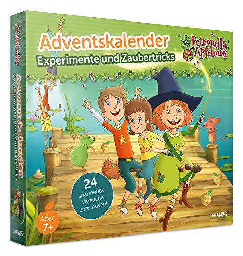 FRANZIS 67202 - Adventskalender Petronella Apfelmus - Experimente und Zaubertricks, 24 spannende...